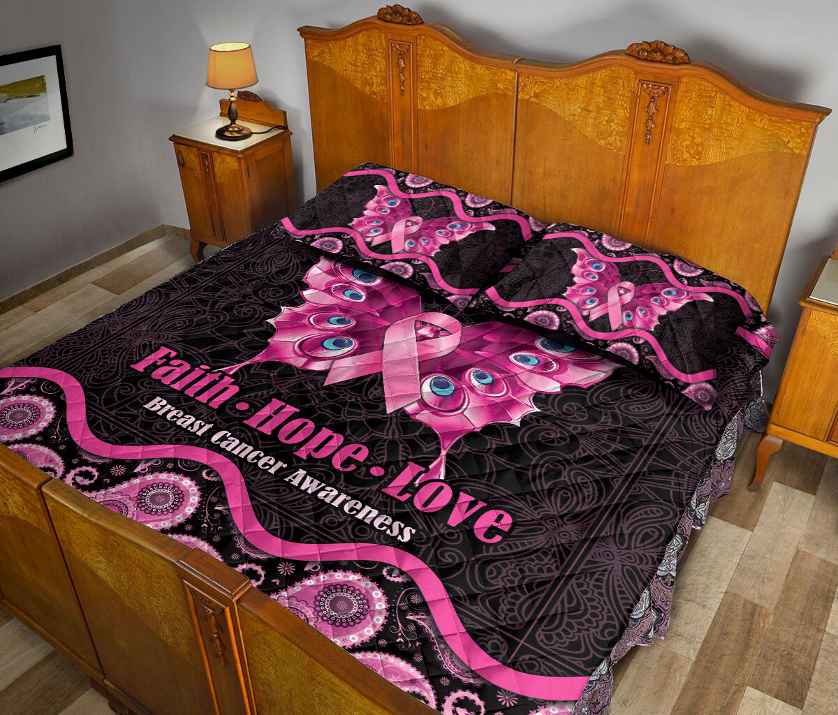 Ohaprints-Quilt-Bed-Set-Pillowcase-Dj-Turntable-Pattern-Gift-For-Dj-Blanket-Bedspread-Bedding-2496-Queen (80'' x 90'')