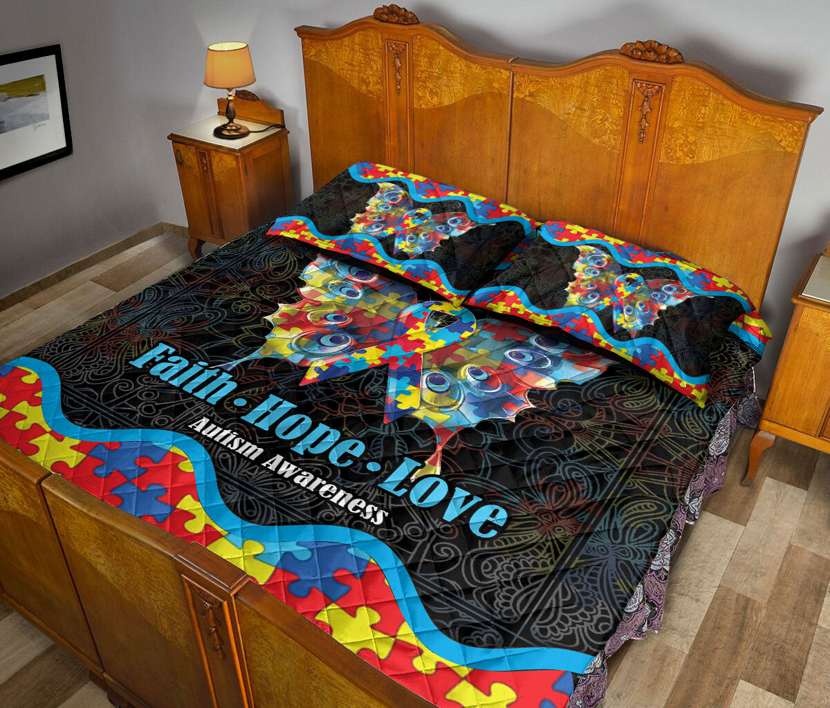 Ohaprints-Quilt-Bed-Set-Pillowcase-Dj-Turntable-Galaxy-Pattern-Gift-For-Dj-Blanket-Bedspread-Bedding-1418-Queen (80'' x 90'')