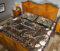 Ohaprints-Quilt-Bed-Set-Pillowcase-Deer-You-&-Me-We-Got-This-Gift-For-Couple-Brown-Custom-Personalized-Name-Blanket-Bedspread-Bedding-2690-Queen (80'' x 90'')