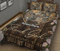 Ohaprints-Quilt-Bed-Set-Pillowcase-Deer-You-&-Me-We-Got-This-Gift-For-Couple-Brown-Custom-Personalized-Name-Blanket-Bedspread-Bedding-2690-King (90'' x 100'')