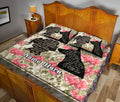 Ohaprints-Quilt-Bed-Set-Pillowcase-German-Shepherd-You-Are-Not-Just-A-Dog-Vintage-Floral-Custom-Personalized-Name-Blanket-Bedspread-Bedding-1917-Queen (80'' x 90'')