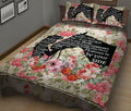 Ohaprints-Quilt-Bed-Set-Pillowcase-Horse-My-Best-Friend-You-Are-Not-Just-A-Horse-Vintage-Style-Flower-Floral-Blanket-Bedspread-Bedding-158-King (90'' x 100'')