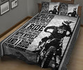 Ohaprints-Quilt-Bed-Set-Pillowcase-Dirt-Bike-Motocross-I-Don'T-Ride-My-Bike-To-Win-Races-Custom-Personalized-Name-Blanket-Bedspread-Bedding-1918-King (90'' x 100'')