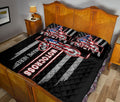 Ohaprints-Quilt-Bed-Set-Pillowcase-Dirt-Bike-Extreme-Sport-Motocross-Racer-Cross-Custom-Personalized-Name-Number-Blanket-Bedspread-Bedding-160-Queen (80'' x 90'')