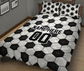 Ohaprints-Quilt-Bed-Set-Pillowcase-Soccer-Ball-Gift-For-Sports-Lover-Custom-Personalized-Name-Number-Blanket-Bedspread-Bedding-2511-King (90'' x 100'')