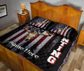 Ohaprints-Quilt-Bed-Set-Pillowcase-Deer-Hunting-American-Us-Flag-Patriot-July-4Th-Custom-Personalized-Name-Blanket-Bedspread-Bedding-1514-Queen (80'' x 90'')