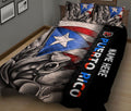 Ohaprints-Quilt-Bed-Set-Pillowcase-Puerto-Rico-Flag-Puerto-Rican-Coqui-Striped-Star-Custom-Personalized-Name-Blanket-Bedspread-Bedding-1089-King (90'' x 100'')