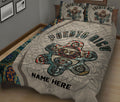 Ohaprints-Quilt-Bed-Set-Pillowcase-Puerto-Rico-Proud-Puerto-Rico-Mandala-Floral-Pattern-Custom-Personalized-Name-Blanket-Bedspread-Bedding-938-King (90'' x 100'')