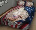 Ohaprints-Quilt-Bed-Set-Pillowcase-God-Hand-Cross-One-Nation-Under-God-American-Flag-Custom-Personalized-Name-Blanket-Bedspread-Bedding-1819-King (90'' x 100'')