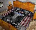 Ohaprints-Quilt-Bed-Set-Pillowcase-Jesus-God-Cross-Police-Christian-Custom-Personalized-Name-Blanket-Bedspread-Bedding-107-Queen (80'' x 90'')