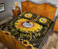 Ohaprints-Quilt-Bed-Set-Pillowcase-Elephant-Sunflower-You-Are-My-Sunshine-Floral-Pattern-Gift-For-Dolphin-Lover-Blanket-Bedspread-Bedding-760-Queen (80'' x 90'')