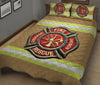 Ohaprints-Quilt-Bed-Set-Pillowcase-Proud-Firefighter-Uniform-Back-The-Red-Thin-Red-Line-Gift-For-Fireman-Blanket-Bedspread-Bedding-3030-King (90&#39;&#39; x 100&#39;&#39;)