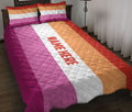 Ohaprints-Quilt-Bed-Set-Pillowcase-Lesbian-Flags-Lgbt-Lgbtq-Pride-Love-Is-Love-Love-Wins-Custom-Personalized-Name-Blanket-Bedspread-Bedding-2531-Throw (55'' x 60'')