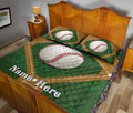 Ohaprints-Quilt-Bed-Set-Pillowcase-Baseball-Ball-Field-Unique-Gift-For-Sports-Lover-Custom-Personalized-Name-Blanket-Bedspread-Bedding-1771-Queen (80'' x 90'')