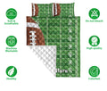 Ohaprints-Quilt-Bed-Set-Pillowcase-Football-Ball-Field-Unique-Gift-For-Sports-Lover-Custom-Personalized-Name-Blanket-Bedspread-Bedding-9-Double (70'' x 80'')