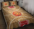 Ohaprints-Quilt-Bed-Set-Pillowcase-Basketball-Ball-Court-Unique-Gift-For-Basketball-Sports-Lover-Women-Men-Kids-Blanket-Bedspread-Bedding-2608-Throw (55'' x 60'')