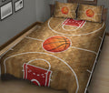 Ohaprints-Quilt-Bed-Set-Pillowcase-Basketball-Ball-Court-Unique-Gift-For-Basketball-Sports-Lover-Women-Men-Kids-Blanket-Bedspread-Bedding-2608-King (90'' x 100'')