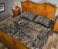 Ohaprints-Quilt-Bed-Set-Pillowcase-Fishing-Hook-Fisherman-Camouflage-Camo-Pattern-Custom-Personalized-Name-Blanket-Bedspread-Bedding-1187-Queen (80'' x 90'')