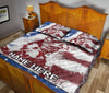 Ohaprints-Quilt-Bed-Set-Pillowcase-Hockey-Player-American-Us-Flag-Sports-Lover-Gift-Custom-Personalized-Name-Blanket-Bedspread-Bedding-2705-Queen (80&#39;&#39; x 90&#39;&#39;)