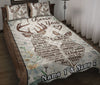 Ohaprints-Quilt-Bed-Set-Pillowcase-Deer-I-Choose-You-Floral-For-Couple-Husband-&amp;-Wife-Custom-Personalized-Name-Blanket-Bedspread-Bedding-2707-Throw (55&#39;&#39; x 60&#39;&#39;)