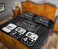 Ohaprints-Quilt-Bed-Set-Pillowcase-Truck-Unique-Gift-For-Trucker-Truck-Driver-Custom-Personalized-Name-Blanket-Bedspread-Bedding-3497-King (90'' x 100'')