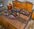 Ohaprints-Quilt-Bed-Set-Pillowcase-Country-Girl-Deer-Hunting-Pink-Camo-Deer-Horn-Blanket-Bedspread-Bedding-876-Queen (80'' x 90'')