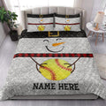 Ohaprints-Quilt-Bed-Set-Pillowcase-Funny-Snowman-Bring-Christmas-Gift-Softball-Glitter-Buffalo-Plaid-Blanket-Bedspread-Bedding-3984-King (90'' x 100'')