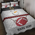 Ohaprints-Quilt-Bed-Set-Pillowcase-Funny-Snowman-Bring-Christmas-Gift-Football-Glitter-Buffalo-Plaid-Blanket-Bedspread-Bedding-3986-Throw (55'' x 60'')