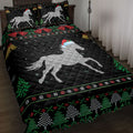 Ohaprints-Quilt-Bed-Set-Pillowcase-Horse-Santa-Hat-Snowflake-Bell-Ugly-Chrismas-Pattern-Unique-Gift-Blanket-Bedspread-Bedding-3990-Throw (55'' x 60'')