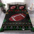 Ohaprints-Quilt-Bed-Set-Pillowcase-Football-Snowflake-Bell-Ugly-Chrismas-Pattern-Gift-For-Football-Fan-Blanket-Bedspread-Bedding-3995-King (90'' x 100'')