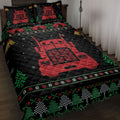 Ohaprints-Quilt-Bed-Set-Pillowcase-Red-Truck-Snowflake-Bell-Ugly-Chrismas-Pattern-Gift-For-Trucker-Blanket-Bedspread-Bedding-3997-Throw (55'' x 60'')