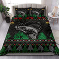 Ohaprints-Quilt-Bed-Set-Pillowcase-Fishing-Snowflake-Bell-Ugly-Chrismas-Pattern-Unique-Gift-Fishermen-Blanket-Bedspread-Bedding-3998-King (90'' x 100'')