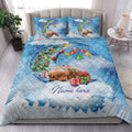 Ohaprints-Quilt-Bed-Set-Pillowcase-Goldendoodle-Sleeping-On-The-Moon-Snowflake-Xmas-Tree-Gift-Dog-Lover-Blanket-Bedspread-Bedding-3946-King (90'' x 100'')