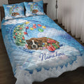 Ohaprints-Quilt-Bed-Set-Pillowcase-Boxer-Sleeping-On-The-Moon-Snowflake-Christmas-Tree-Gift-Dog-Lover-Blanket-Bedspread-Bedding-3948-Throw (55'' x 60'')