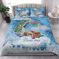 Ohaprints-Quilt-Bed-Set-Pillowcase-Shih-Tzu-Sleeping-On-The-Moon-Snowflake-Christmas-Tree-Dog-Lover-Blanket-Bedspread-Bedding-3949-King (90'' x 100'')