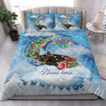 Ohaprints-Quilt-Bed-Set-Pillowcase-Miniature-Pinscher-Sleeping-On-The-Moon-Christmas-Tree-Dog-Lover-Blanket-Bedspread-Bedding-3953-King (90'' x 100'')