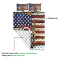 Ohaprints-Quilt-Bed-Set-Pillowcase-Cane-Corso-Wearing-A-Christmas-Hat-With-String-Light-American-Flag\-Blanket-Bedspread-Bedding-4115-Queen (80'' x 90'')