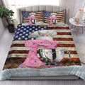 Ohaprints-Quilt-Bed-Set-Pillowcase-Stand-Baking-Mixer-With-String-Lights-American-Flag-Baker-Gift-Blanket-Bedspread-Bedding-4116-King (90'' x 100'')
