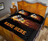 Ohaprints-Quilt-Bed-Set-Pillowcase-Racing-Checkered-Flag-Fire-Flame-Race-Custom-Personalized-Name-Blanket-Bedspread-Bedding-3320-King (90&#39;&#39; x 100&#39;&#39;)