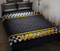 Ohaprints-Quilt-Bed-Set-Pillowcase-Racing-Race-Sheet-Structured-Metallic-Custom-Personalized-Name-Blanket-Bedspread-Bedding-3322-Throw (55'' x 60'')