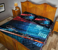 Ohaprints-Quilt-Bed-Set-Pillowcase-Racing-Speed-Abstraction-Racing-Car-Custom-Personalized-Name-Blanket-Bedspread-Bedding-3324-King (90'' x 100'')