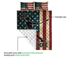 Ohaprints-Quilt-Bed-Set-Pillowcase-Baseball-Player-Batter-American-Flag-Vintage-Custom-Personalized-Name-Blanket-Bedspread-Bedding-3182-Queen (80&#39;&#39; x 90&#39;&#39;)