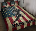 Ohaprints-Quilt-Bed-Set-Pillowcase-Football-Player-Position-American-Flag-Vintage-Custom-Personalized-Name-Blanket-Bedspread-Bedding-3132-Throw (55'' x 60'')