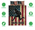 Ohaprints-Quilt-Bed-Set-Pillowcase-American-Football-Player-Position-Us-Flag-Vintage-Custom-Personalized-Name-Blanket-Bedspread-Bedding-3134-Double (70'' x 80'')