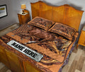 Ohaprints-Quilt-Bed-Set-Pillowcase-Horse-Sculpture-Wood-Pattern-Unique-Gifts-Custom-Personalized-Name-Blanket-Bedspread-Bedding-3621-King (90'' x 100'')