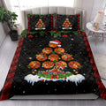 Ohaprints-Quilt-Bed-Set-Pillowcase-Basketball-Christmas-Tree-Snowflake-Gift-Box-Red-Buffalo-Plaid-Gifts-Blanket-Bedspread-Bedding-3802-King (90'' x 100'')