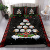 Ohaprints-Quilt-Bed-Set-Pillowcase-Golf-Christmas-Tree-Snowflake-Gift-Box-Red-Buffalo-Plaid-Gift-Blanket-Bedspread-Bedding-3805-King (90&#39;&#39; x 100&#39;&#39;)