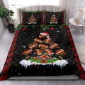 Ohaprints-Quilt-Bed-Set-Pillowcase-Football-Christmas-Tree-Snowflake-Gift-Box-Red-Buffalo-Plaid-Gifts-Blanket-Bedspread-Bedding-3806-King (90'' x 100'')