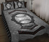 Ohaprints-Quilt-Bed-Set-Pillowcase-Baseball-Ball-Carbon-Stone-Metal-Silver-Custom-Personalized-Name-Blanket-Bedspread-Bedding-3210-Throw (55&#39;&#39; x 60&#39;&#39;)