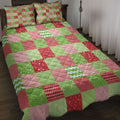 Ohaprints-Quilt-Bed-Set-Pillowcase-Christmas-Pattern-Patchwork-Merry-Christmas-Xmas-Holiday-Unique-Gift-Blanket-Bedspread-Bedding-3911-Throw (55'' x 60'')